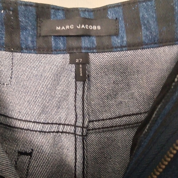 Marc Jacobs high rise vertical stripe skinny jean - Picture 9 of 12